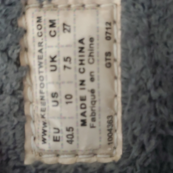 KEEN Fall Winter Boot W10 Charcoal - Picture 4 of 14